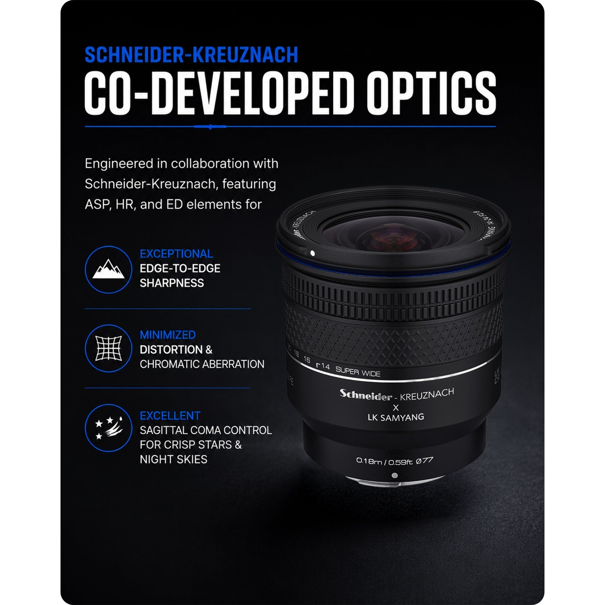 Samyang AF 14-24mm F2.8 L Ultra-Wide Angle Zoom Lens for Leica L-Mount, Panasonic LUMIX S and Sigma fp