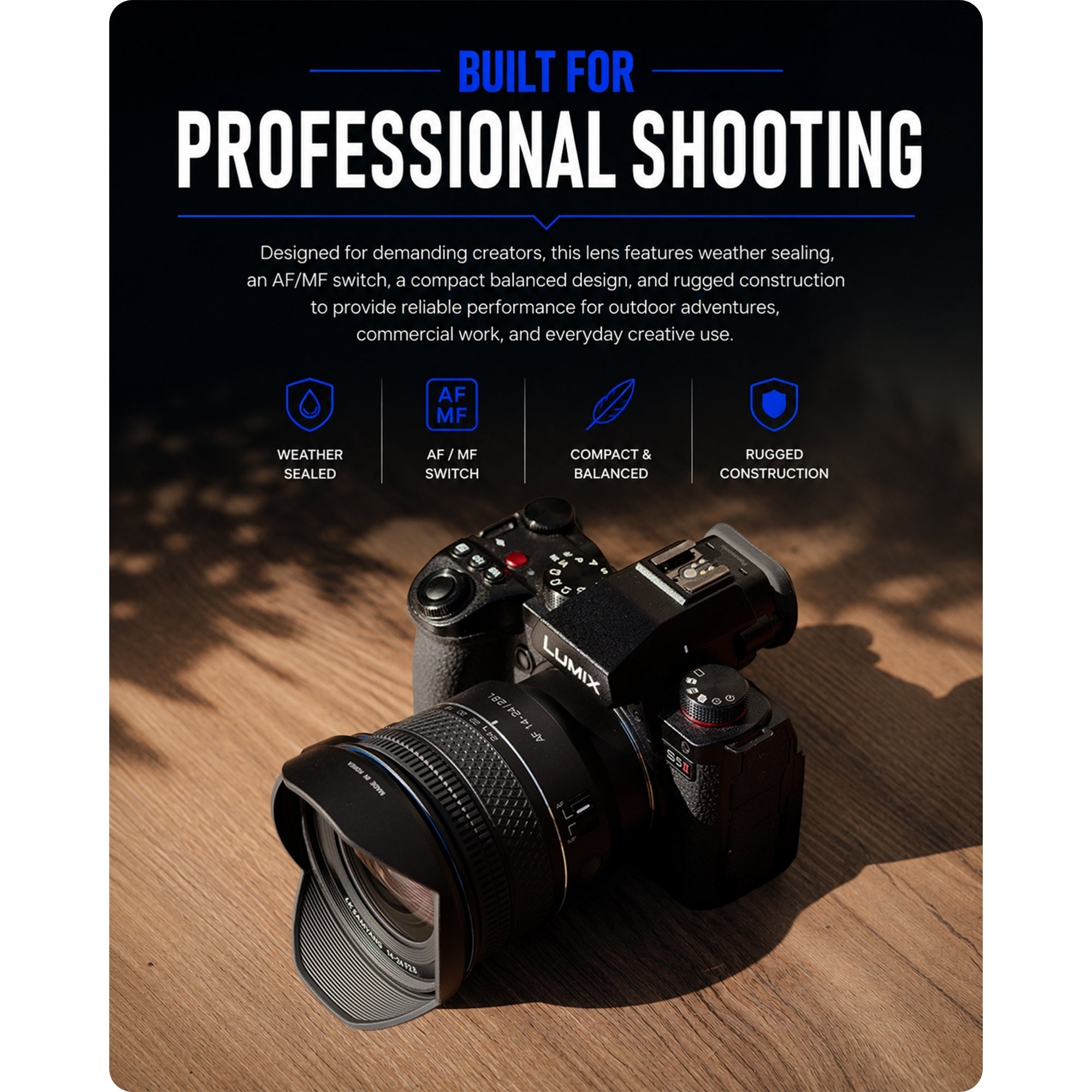 Samyang AF 14-24mm F2.8 L Ultra-Wide Angle Zoom Lens for Leica L-Mount, Panasonic LUMIX S and Sigma fp